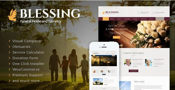 BLESSING – FUNERAL HOME WORDPRESS THEME